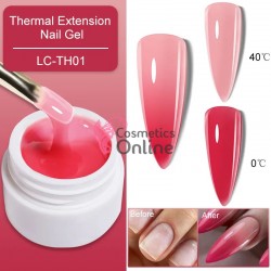 Gel Termic UV / LED LILYCUTE Thermal pentru unghii de 8g Cod LC-TH001 Rose-Pink